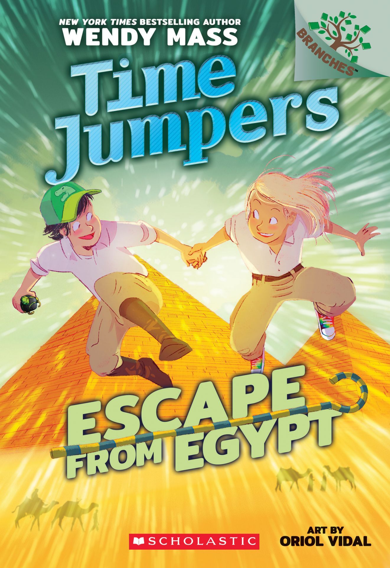Escape from Egypt: A Branches Book (Time Jumpers #2)