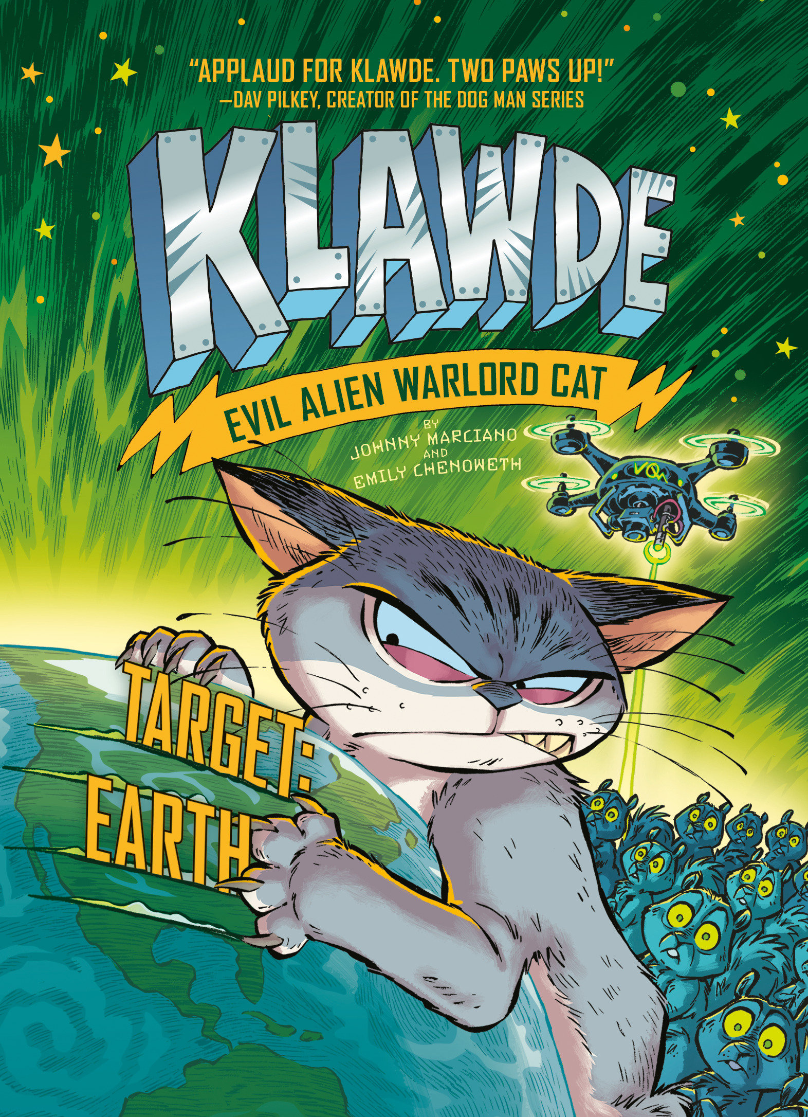 Klawde--Evil Alien Warlord Cat--Target: Earth