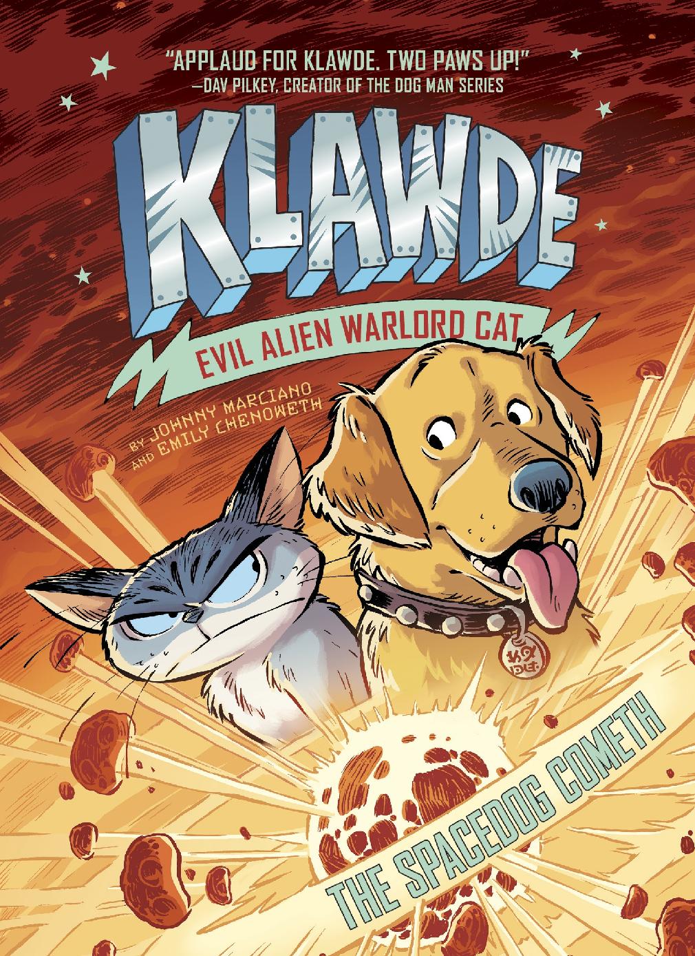 Klawde--Evil Alien Warlord Cat--The Spacedog Cometh