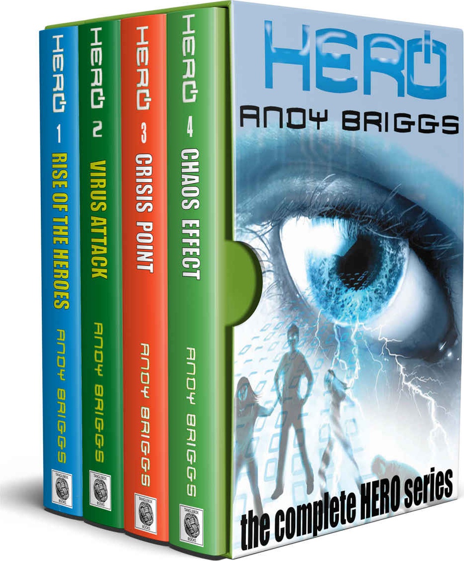 HERO BOXSET: All four books in one: Rise of the Heroes, Virus Attack, Crisis Point and Chaos Effect (HERO.COM)