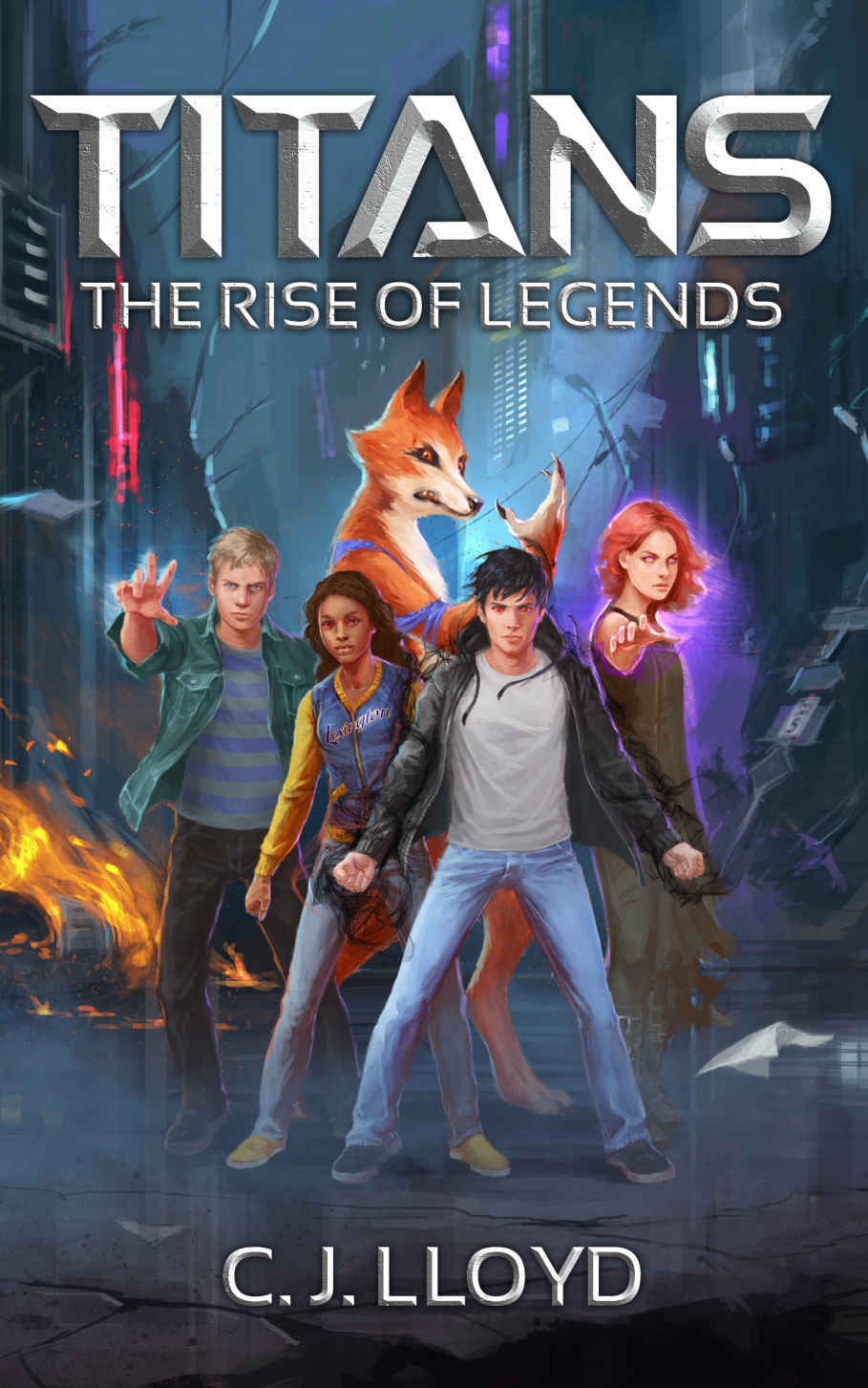 Titans: The Rise of Legends (Book 1 of the Titans Saga)