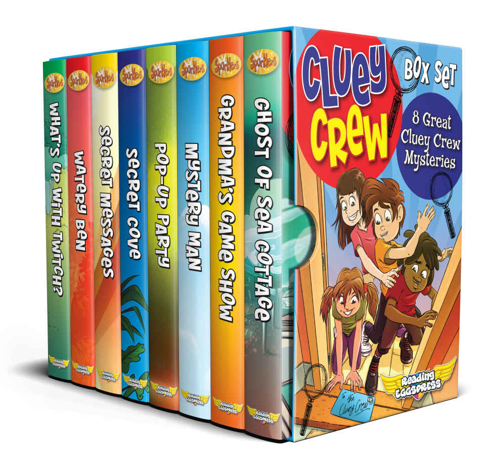 Cluey Crew Box Set: 8 Great Cluey Crew Mysteries