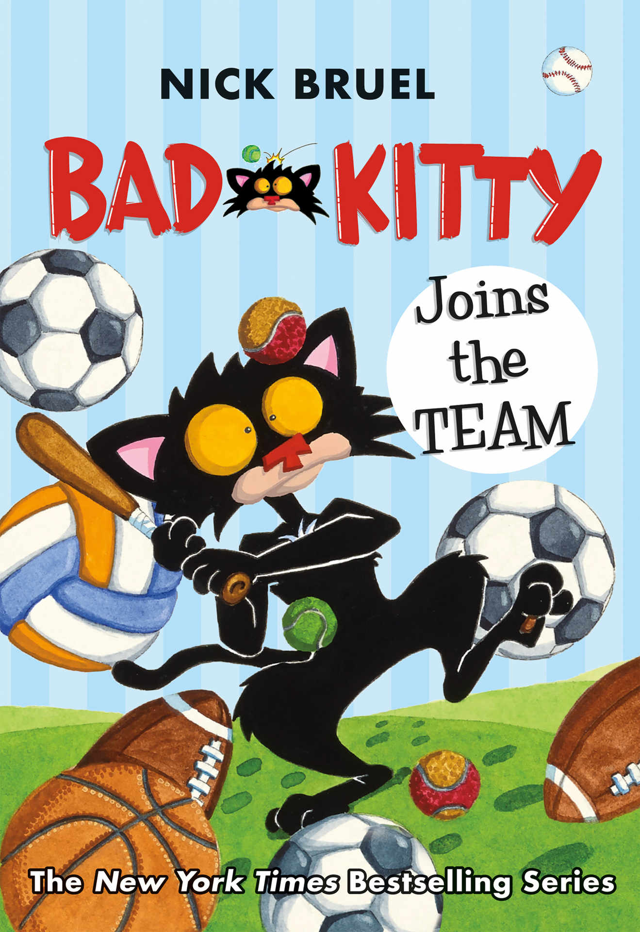 Bad Kitty Joins the Team