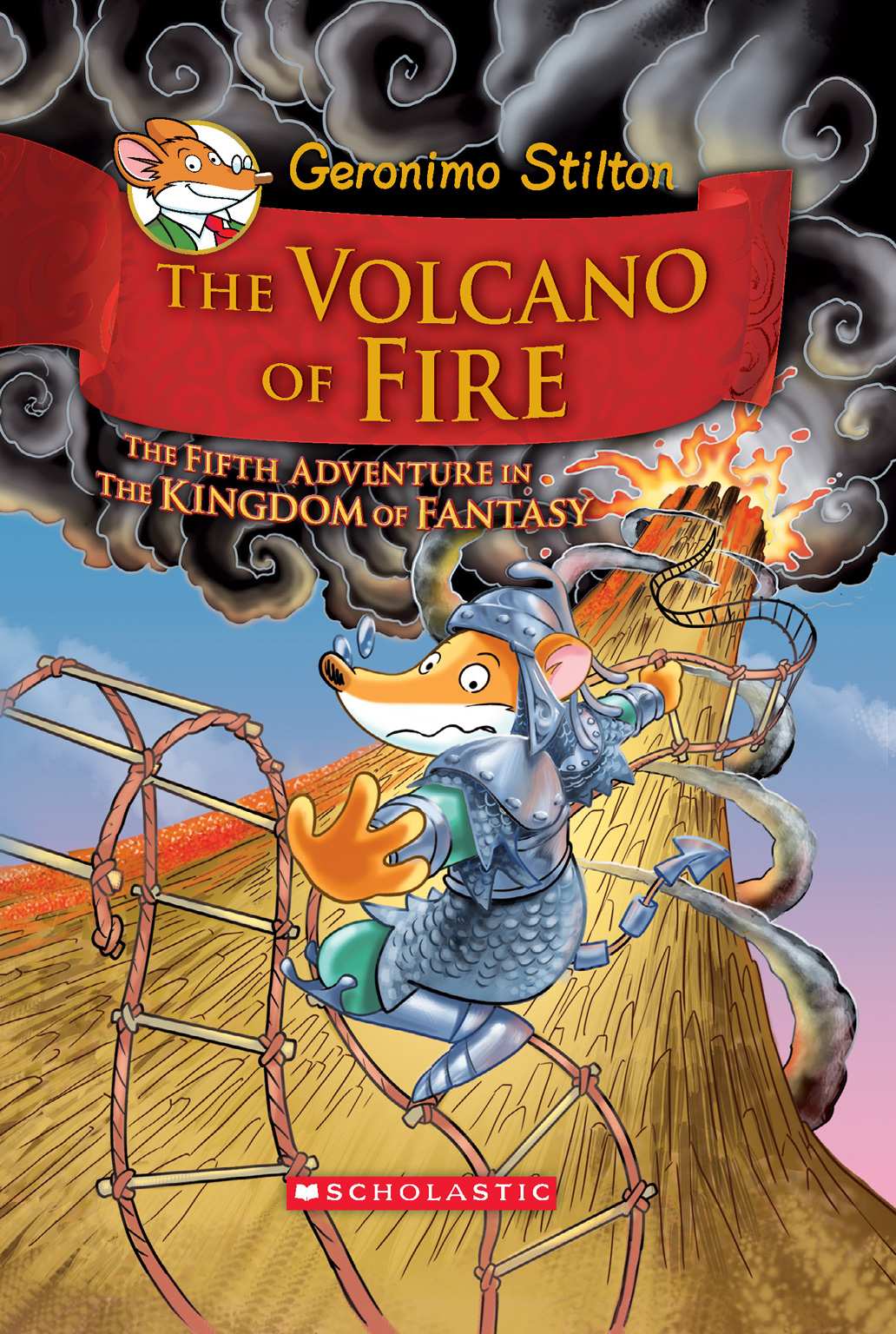 Geronimo Stilton and the Kingdom of Fantasy #5: The Volcano of Fire