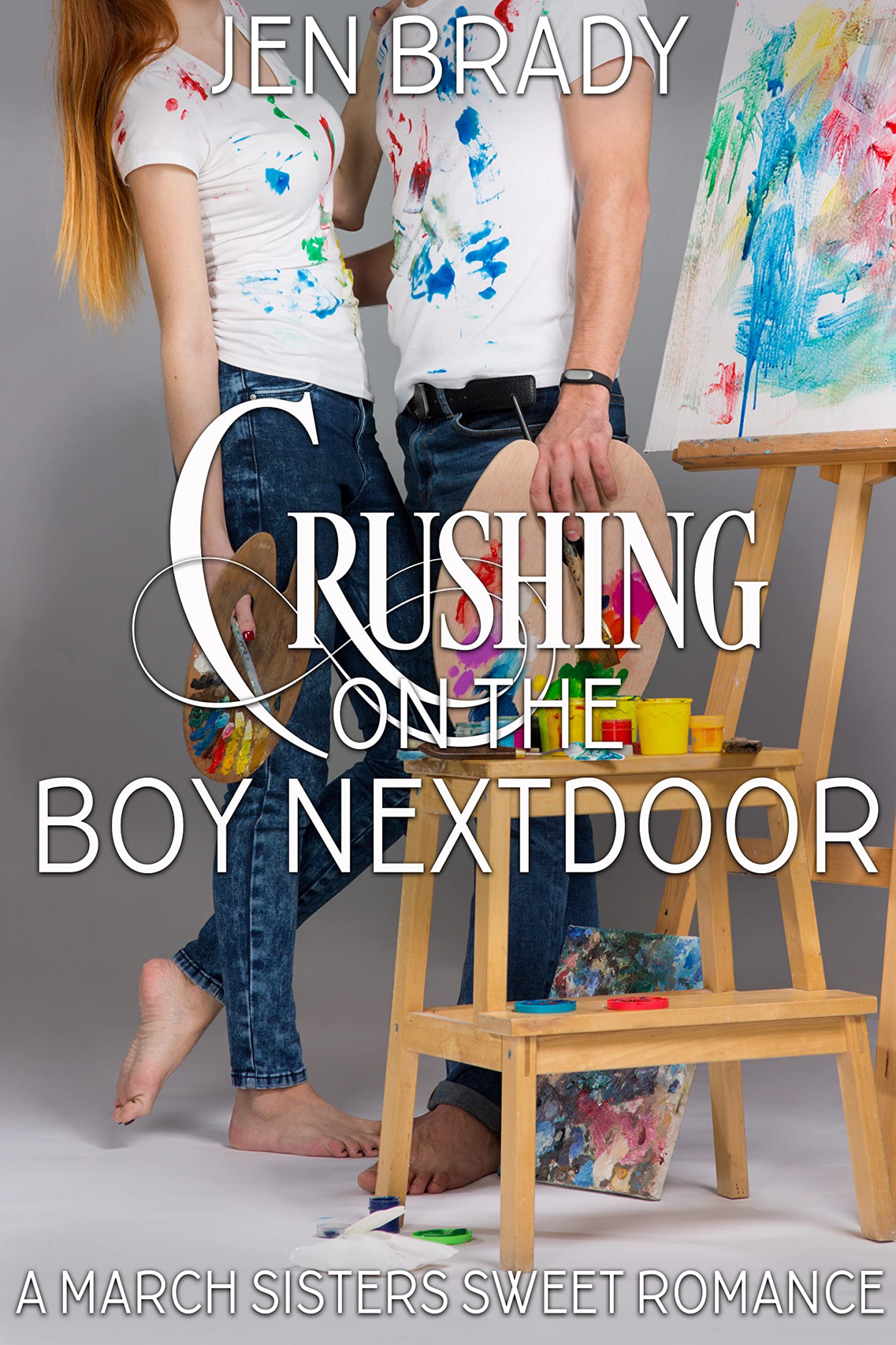 Crushing on the Boy Next Door: A Best Friend's Little Sister YA Sweet Romance