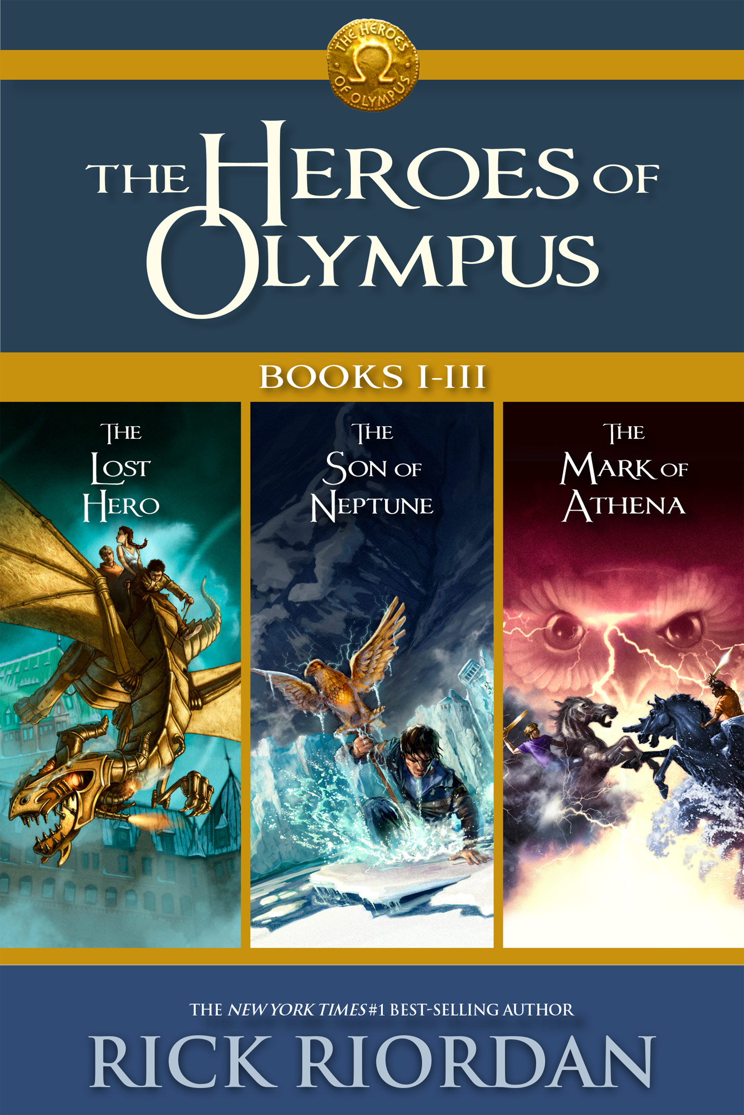 The Heroes of Olympus, Books I-III