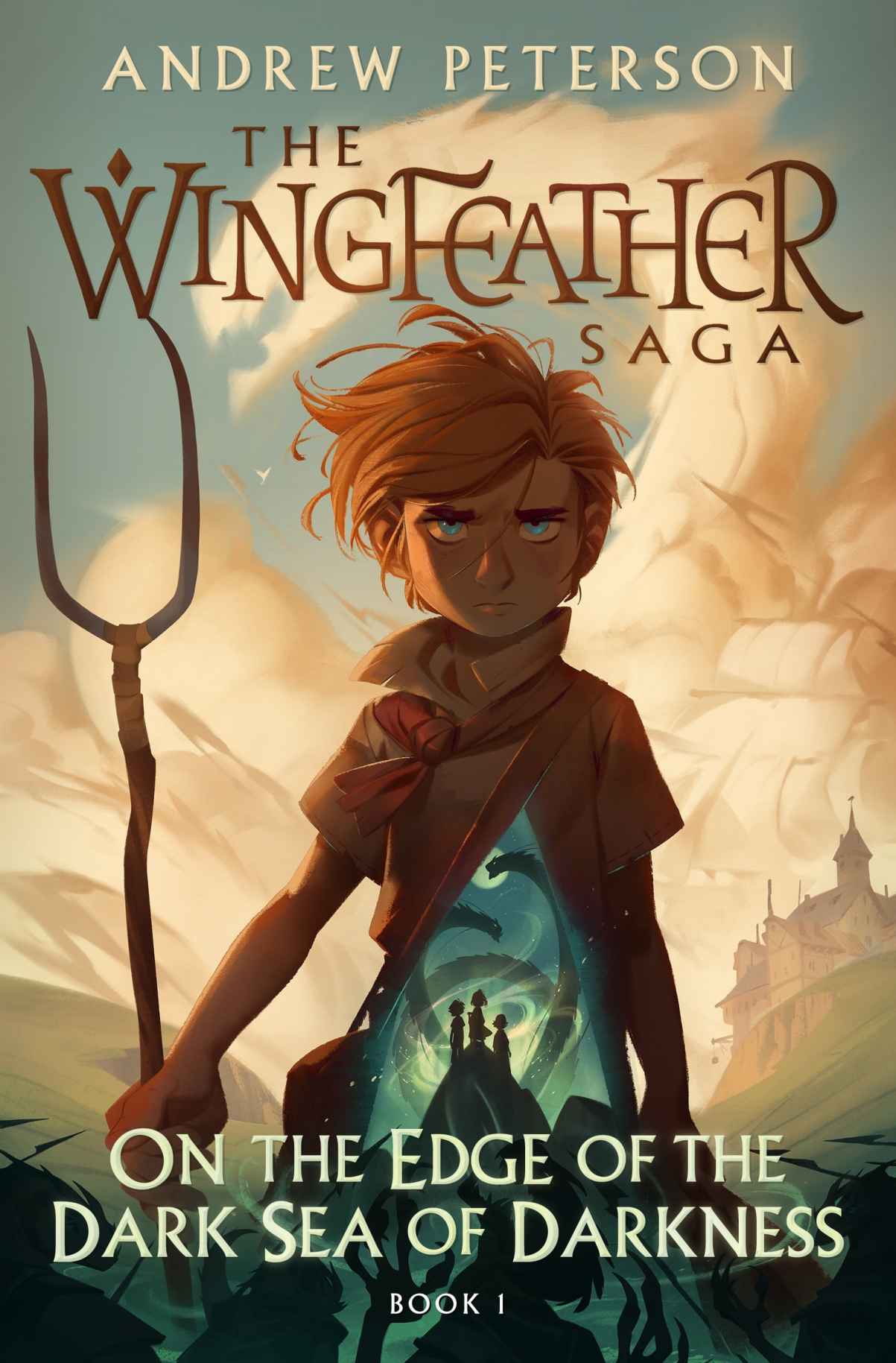 On the Edge of the Dark Sea of Darkness: Adventure. Peril. Lost Jewels. And the Fearsome Toothy Cows of Skree. (The Wingfeather Saga Book 1)
