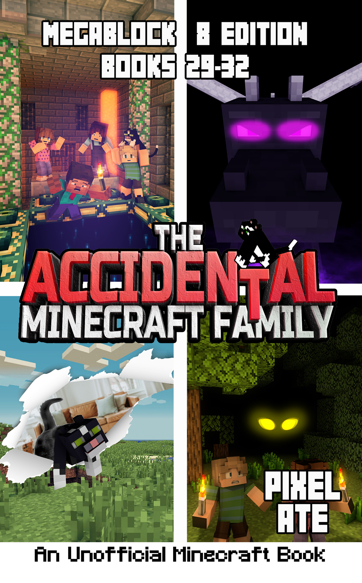The Accidental Minecraft Family: MegaBlock Edition 8: Books 29-32