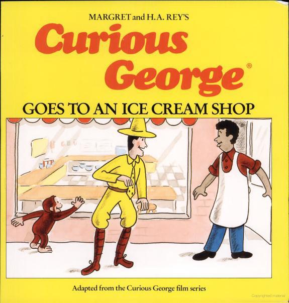 Curious George Goes to an Ice Cream Shop