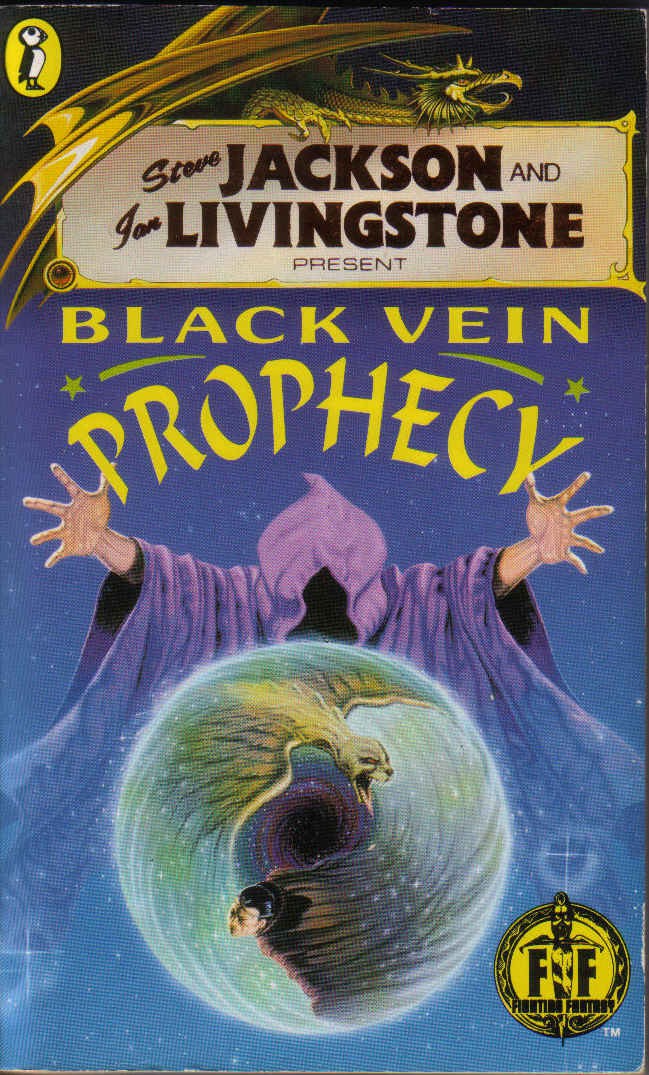 Black Vein Prophecy (Puffin Adventure Gamebooks)