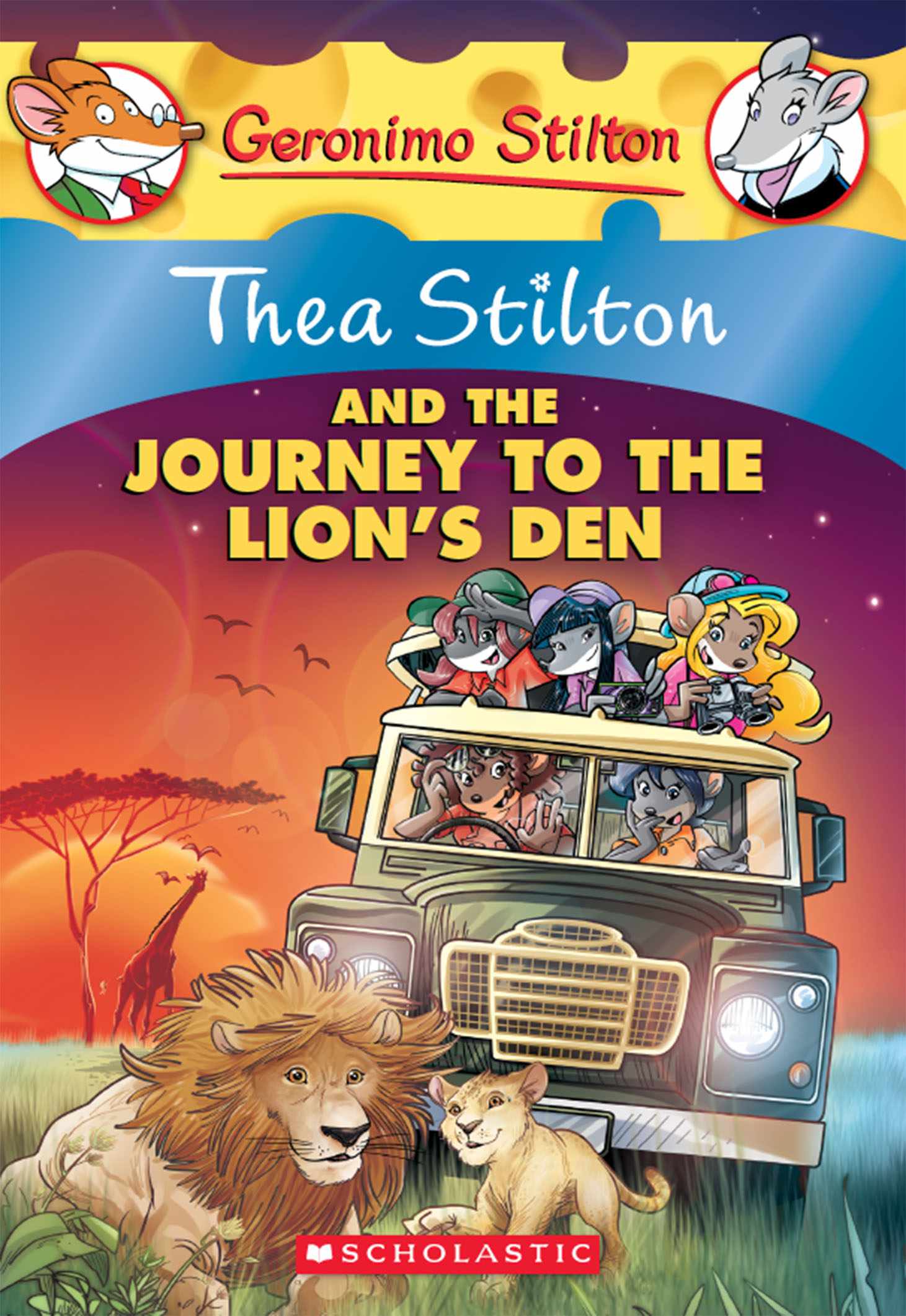 Thea Stilton and the Journey to the Lion's Den